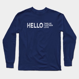 Hello Long Sleeve T-Shirt